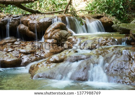 Roi chan pan wang waterfalls /Trang/ Thailand  