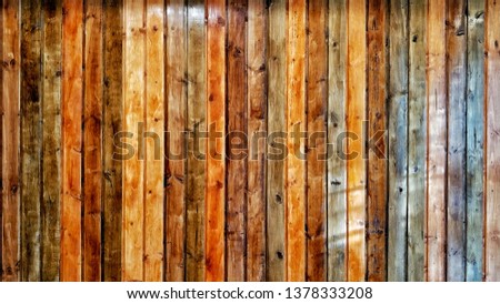 Parallel lines wood boards