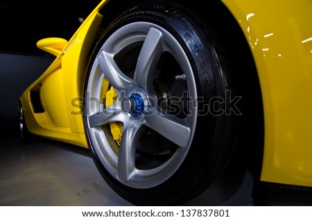 Sports car Royalty-Free Stock Photo #137837801