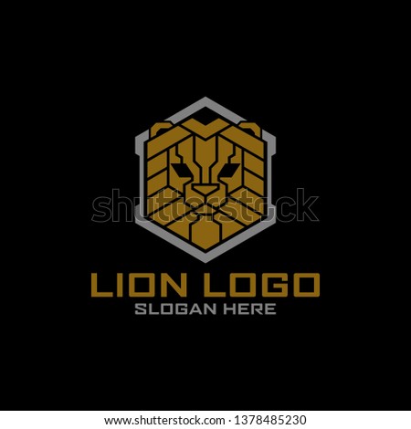 Tactical Target  Leon Shield military Gear Design Armory Squadrone team Logo Template
