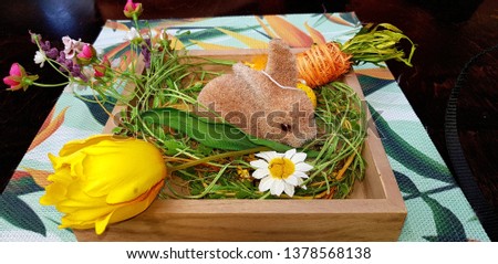beautiful easter decoration 