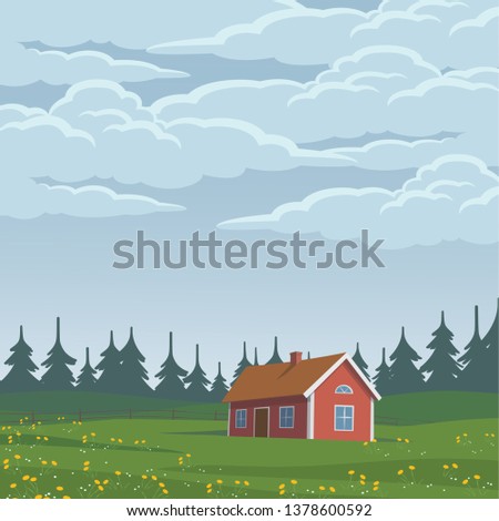 An overcast day Royalty-Free Stock Photo #1378600592