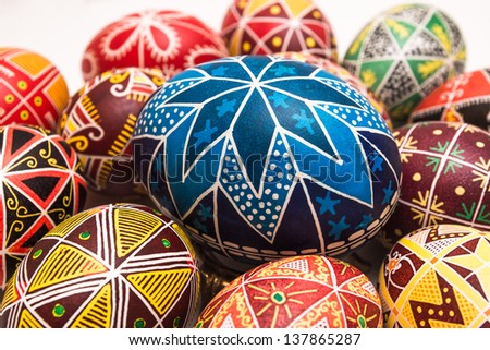 Big Easter Egg with pattern