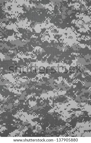US army urban digital camouflage fabric texture background