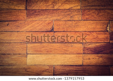 Wood floor texture vintage hardwood grunge pattern.
