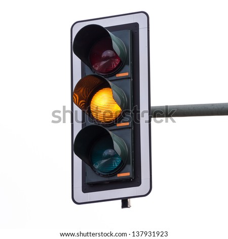 Traffic lights (orange) 
