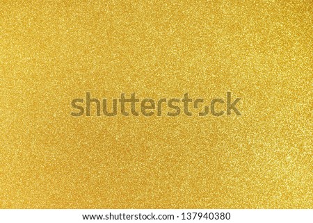 Background filled with shiny gold glitter Royalty-Free Stock Photo #137940380