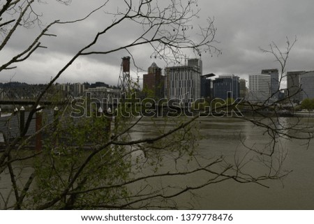 Portland On a Cloudy Day