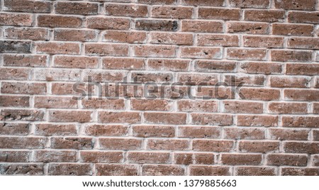 wide textured texture of an old light, brick wall abstract background for design