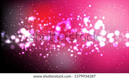Pink and Black Blurry Lights Background