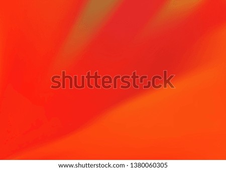 Light Orange vector abstract bright background. Colorful illustration in abstract style with gradient. A completely new design for your business.