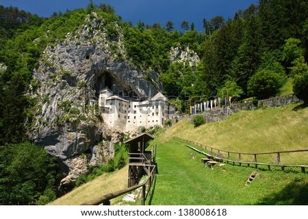 Picture of the Castle Predjama,Slovenia