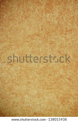 Empty brown paper surface