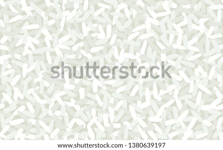 Rice seamless pattern with clipping mask, food background vector illustration.