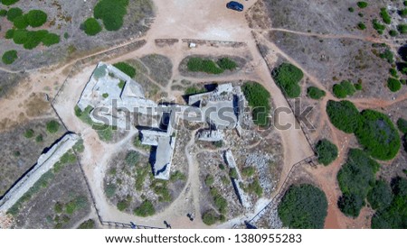 Algarve. Fort Almadena. Portugal,Drone photo