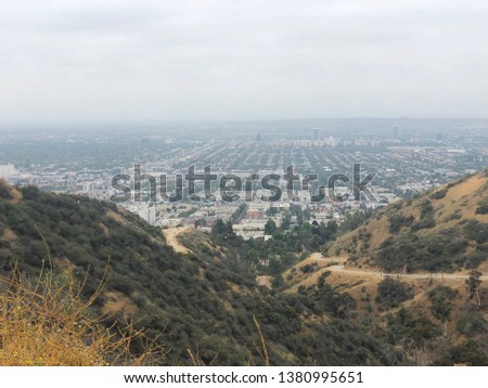 View of LA from Runyon Canyon