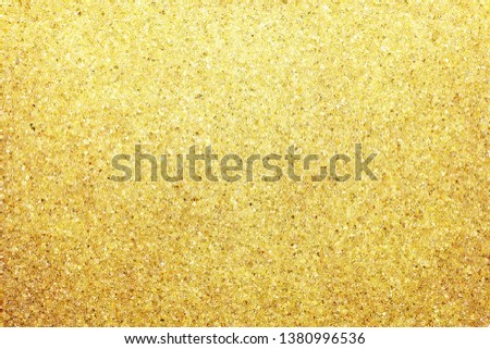 gold colored glitter abstract or vintage texture background