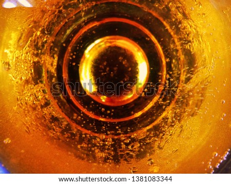 background,  The black hole of the golden beer