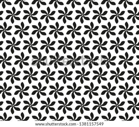 Geometric decorative pattern seamless vector