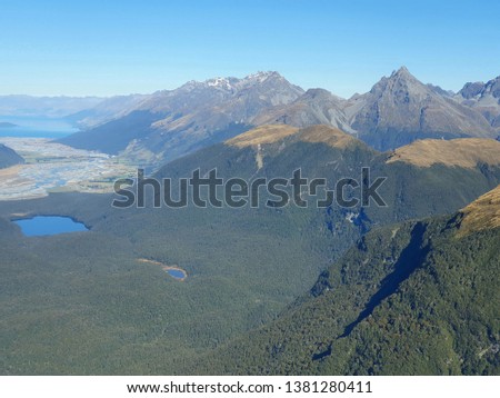 Milford Sound Mountain Lake, New Zealand