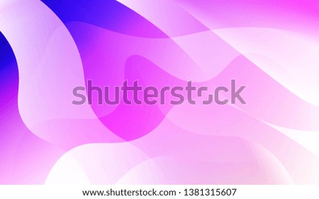 Template Background With Wave Geometric Shape. For Template Cell Phone Backgrounds. Vector Illustration with Color Gradient