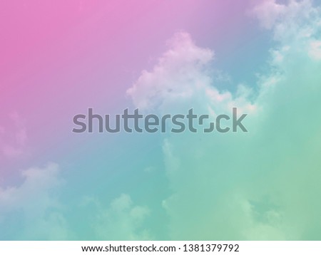 abstract pastel gradient sky , blurred background