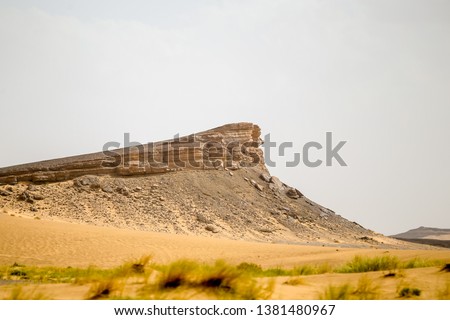 Outskirts of the Moroccan desert 