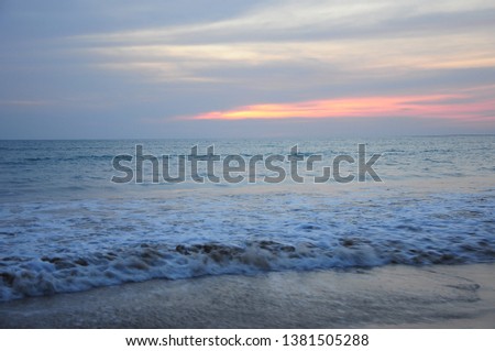 sun rise at sea Thailand 