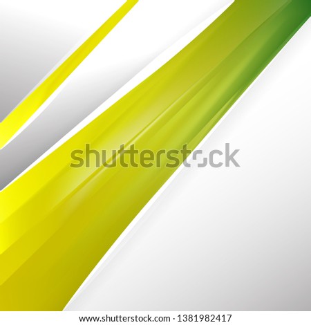 Green and Yellow Brochure Design Template