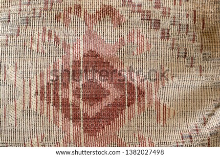 Sackcloth pattern for the background