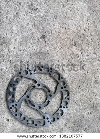 disk brake​ milling on​ the​ floor