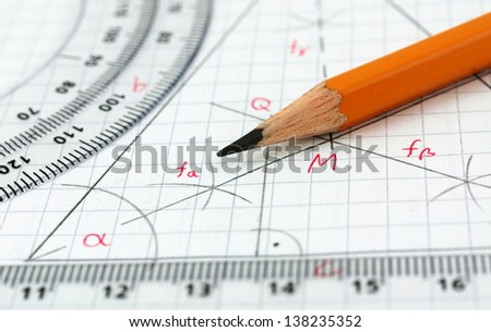 Geometry drawing detail