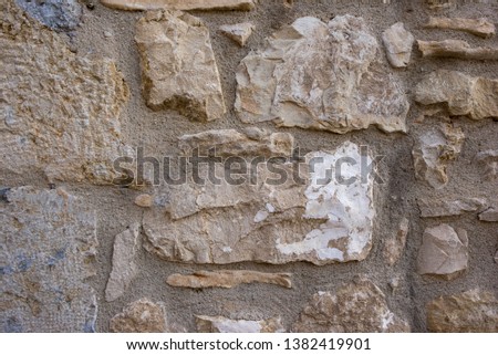 Background with a brick wall with brown tone for graphic resource