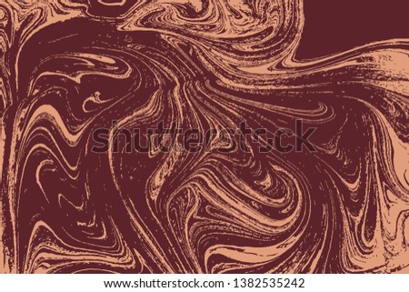 Abstract painting marble art. Marble Ebru effect painting. Mixed colors, trendy background for wallpapers, magazine, posters, cards, invitations, websites. Vector. 
