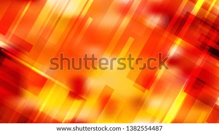 Red and Yellow Modern Geometric Shapes Background Vector Illustration