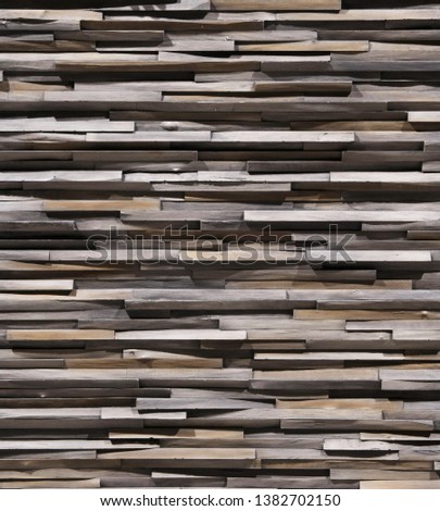Grey dry pine wood boards texture background.
