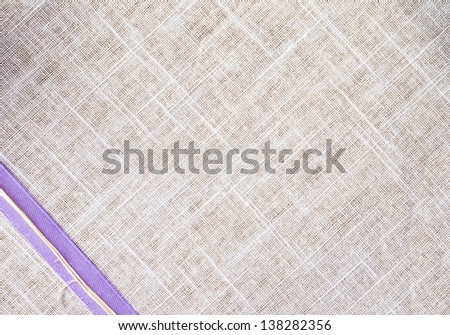 a texture of cloth with ribbon
