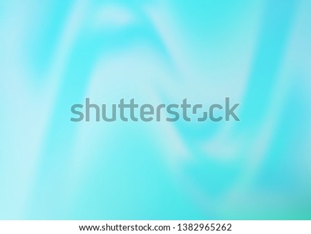 Light BLUE vector blurred bright pattern. Modern geometrical abstract illustration with gradient. The template can be used for your brand book.