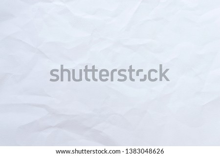 white paper texture. white crumpled paper texture for background.