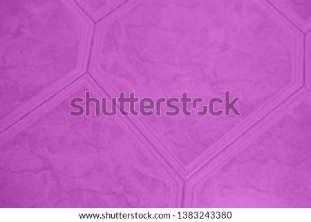 Pink ceramic tiled texture background