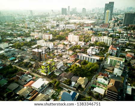 View City of Bangkok's lardprao district in the residential district