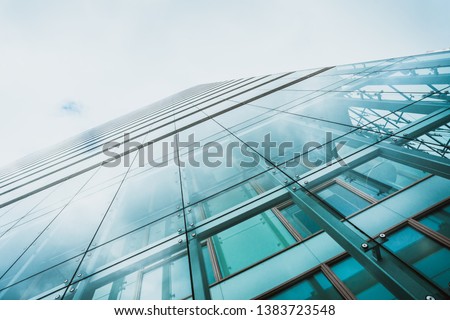 office building. skyscraper. abstract architicture Royalty-Free Stock Photo #1383723548