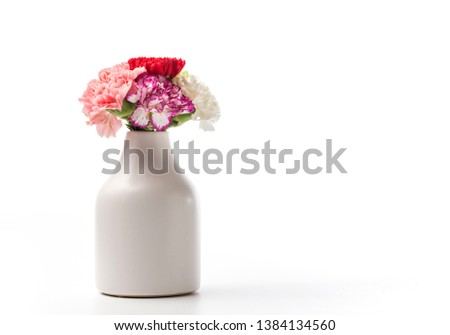 On mother's day, people will send carnations to their mothers
