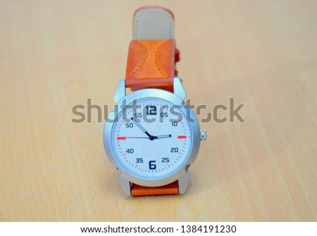 wrist watch isolated on background