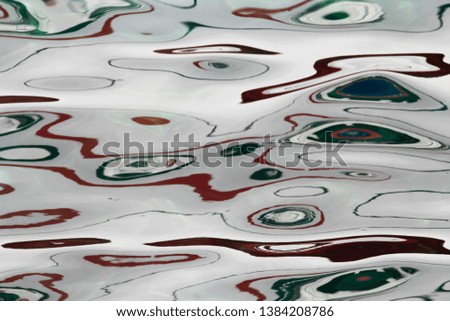 Color abstraction on the water