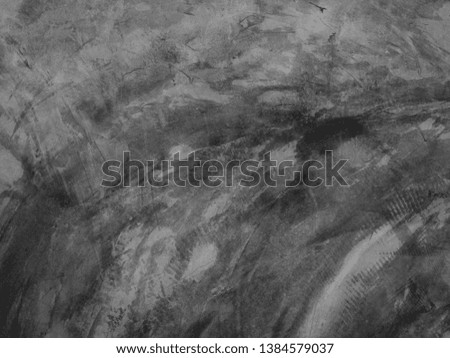 Black cement concrete wall texture background
