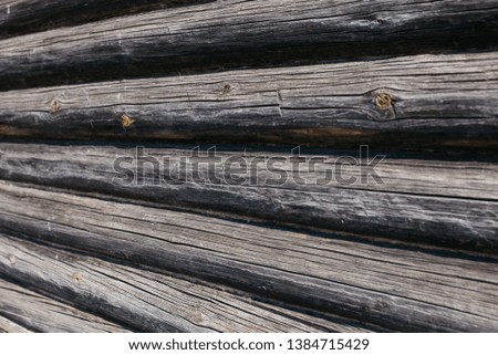 fragment of the wooden wall of the old house. abandoned village building. desktop Wallpaper and background for text. wood material for the construction of a house. concept: construction and repair