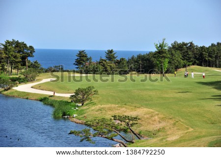 Golf course in South Korea