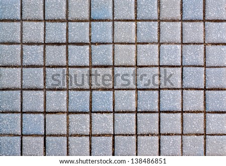 Pattern of Old little tiles