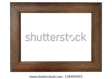 Simple wood frame